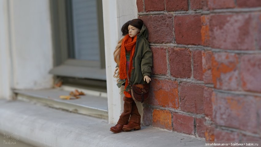 Птичка Лора и осень. Измайловский сад