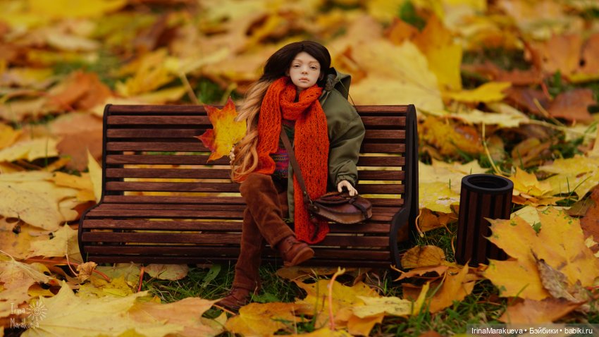 Птичка Лора и осень. Измайловский сад (фото 3)