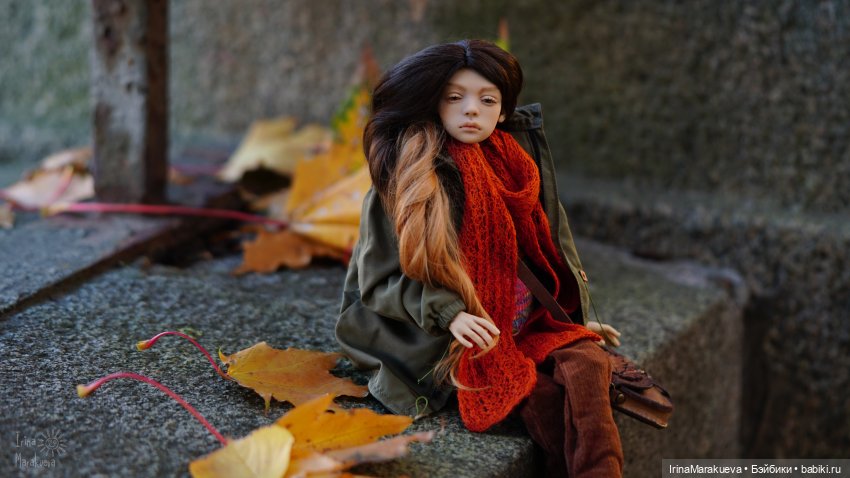Птичка Лора и осень. Измайловский сад