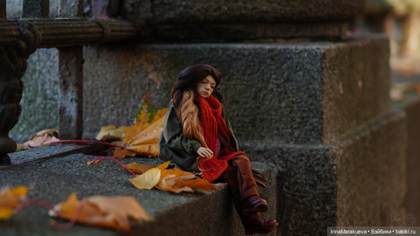 Птичка Лора и осень. Измайловский сад