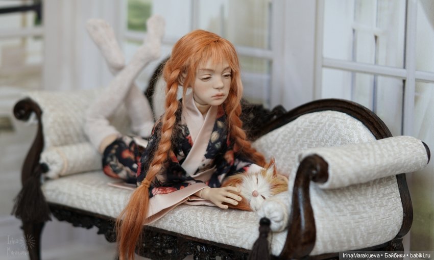 Лора и Рыжик — Куклы Ptichka Art Doll (Ирина Кузина): BJD (фото 3)