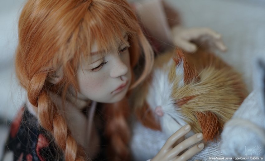 Лора и Рыжик — Куклы Ptichka Art Doll (Ирина Кузина): BJD (фото 6)