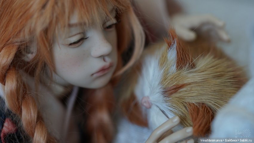 Лора и Рыжик — Куклы Ptichka Art Doll (Ирина Кузина): BJD (фото 7)