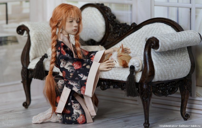 Лора и Рыжик — Куклы Ptichka Art Doll (Ирина Кузина): BJD (фото 8)