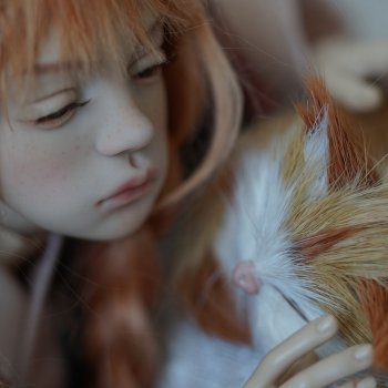 Лора и Рыжик.