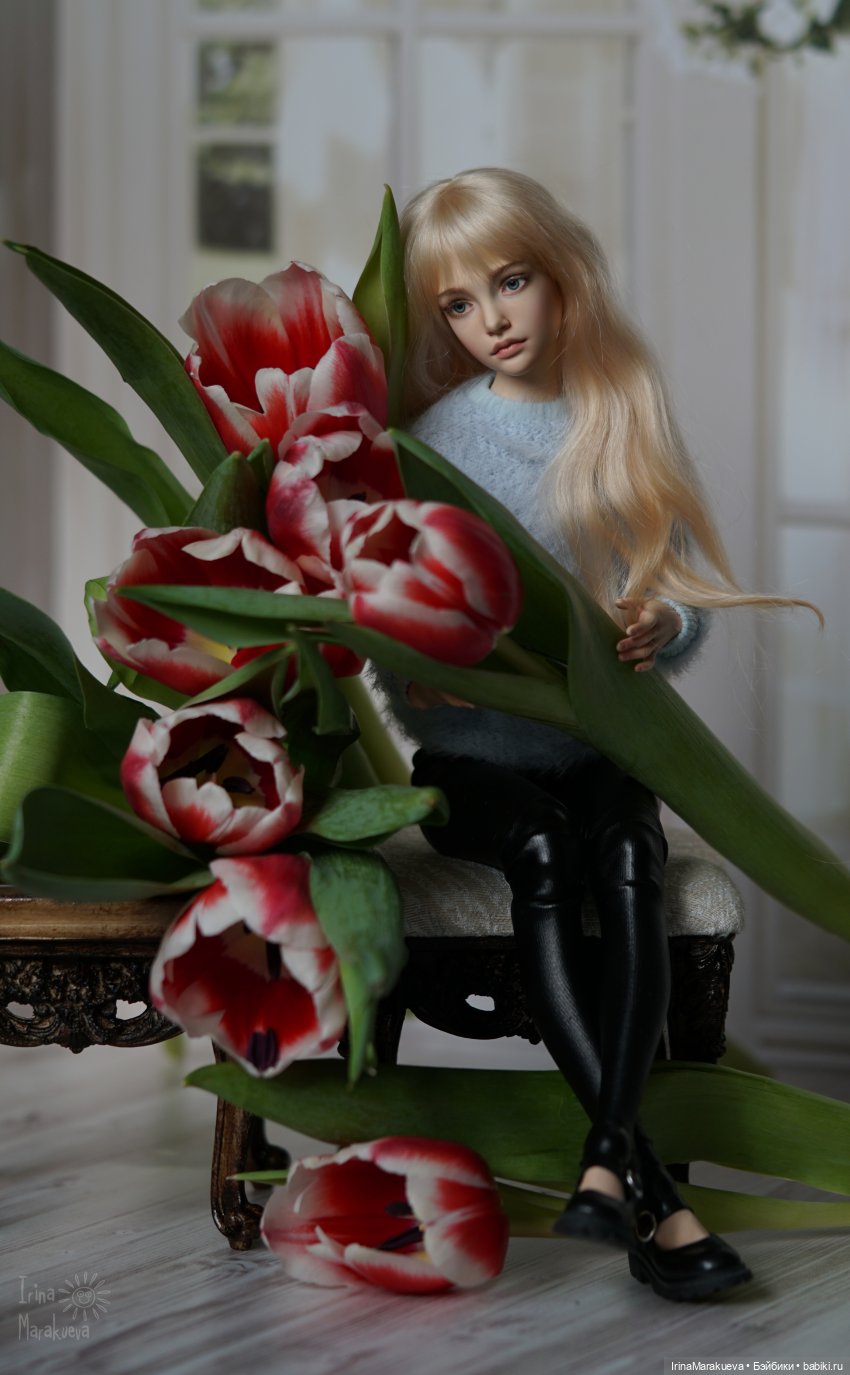 Зая и тюльпаны. (Автор Наталья Лосева) | Бэйбики Зая и тюльпаны. (Автор Наталья Лосева) (фото 8)