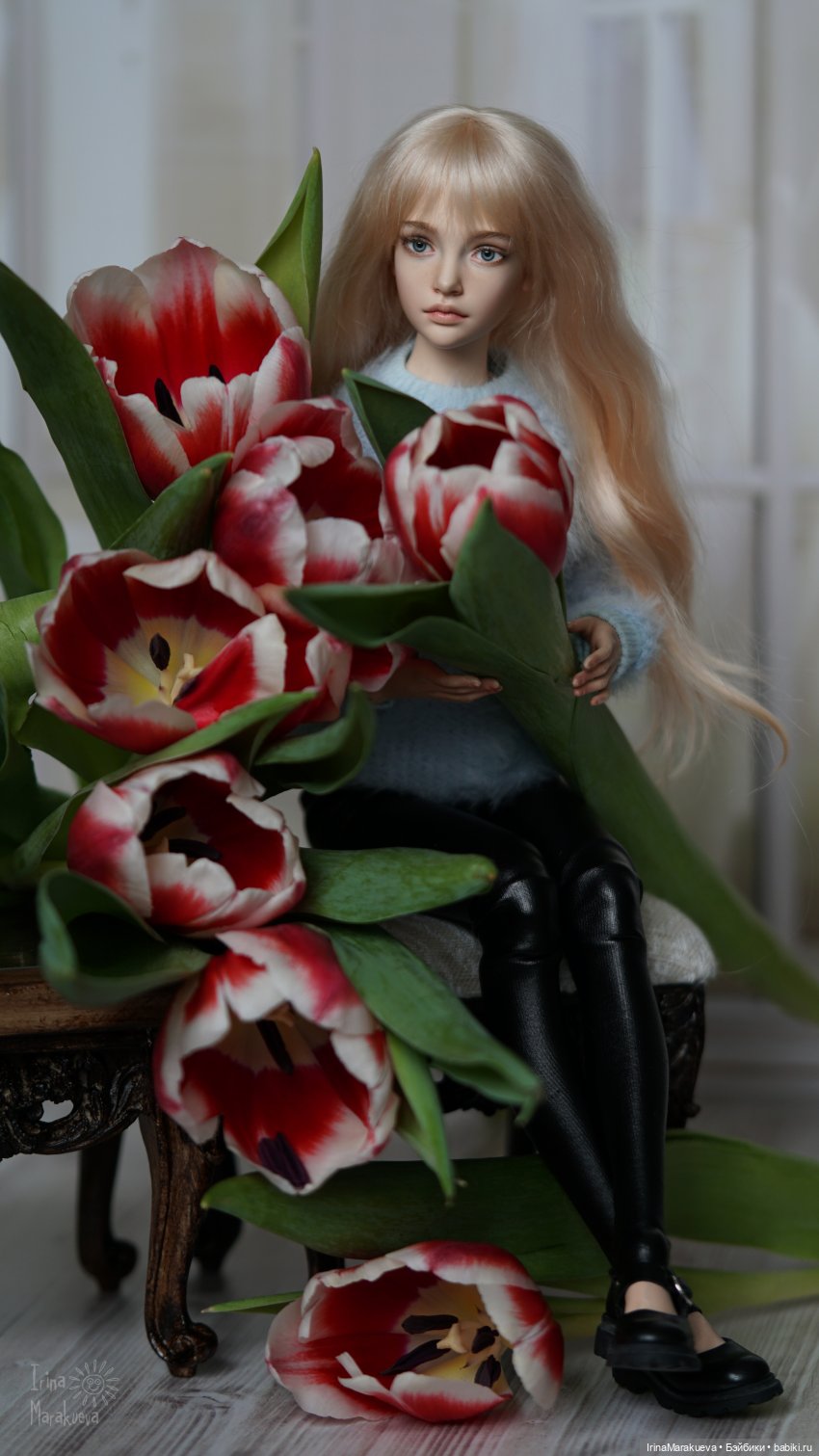 Зая и тюльпаны. (Автор Наталья Лосева) | Бэйбики Зая и тюльпаны. (Автор Наталья Лосева) (фото 10)