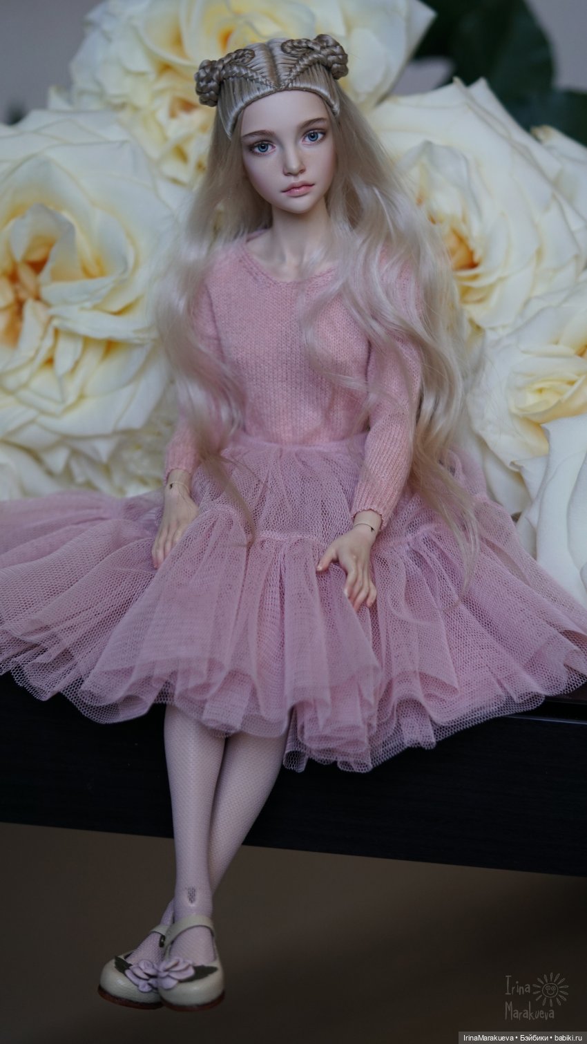 Зая и розы. (Автор куклы Наталья Лосева) (фото 7)