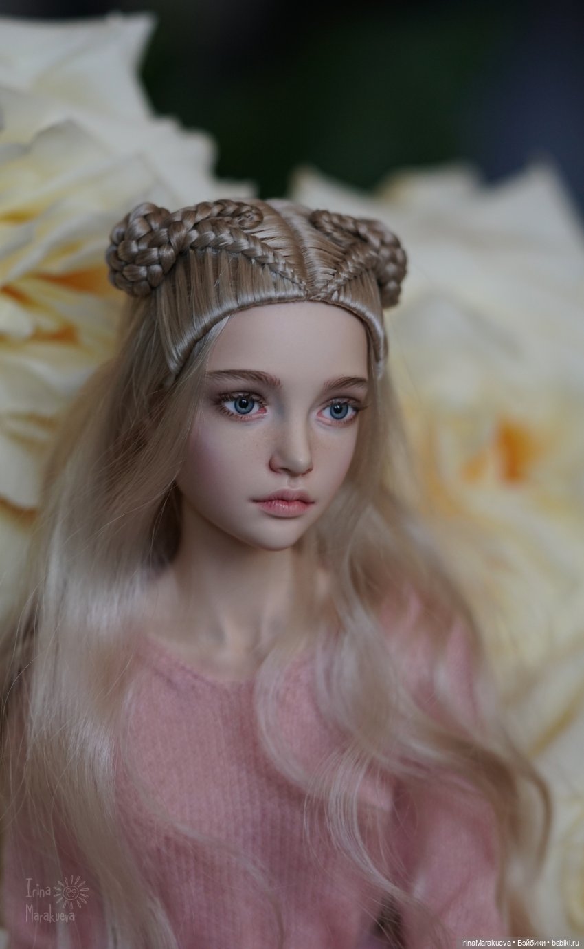 Зая и розы. (Автор куклы Наталья Лосева) (фото 4)