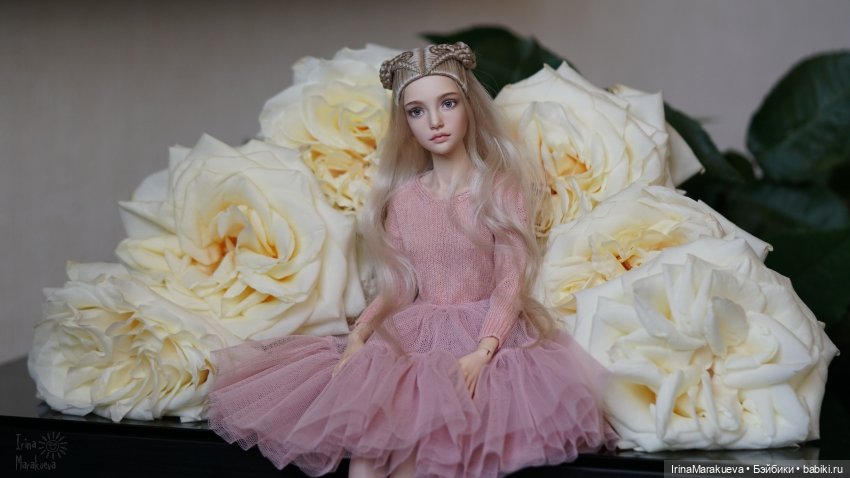 Зая и розы. (Автор куклы Наталья Лосева) (фото 6)