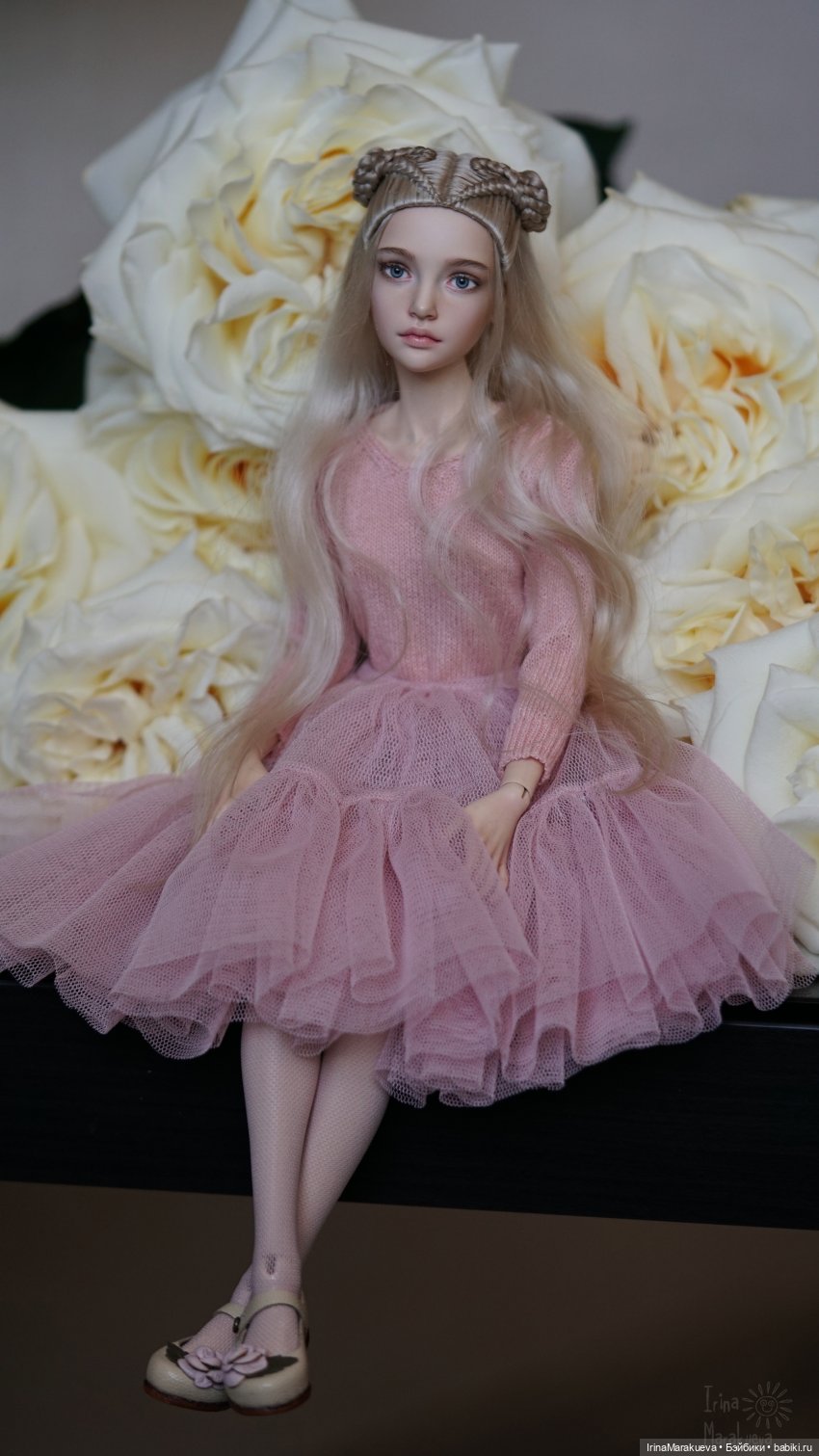 Зая и розы. (Автор куклы Наталья Лосева) (фото 10)