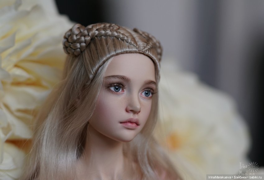 Зая и розы. (Автор куклы Наталья Лосева)