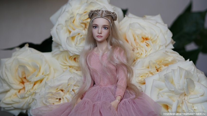 Зая и розы. (Автор куклы Наталья Лосева) (фото 8)