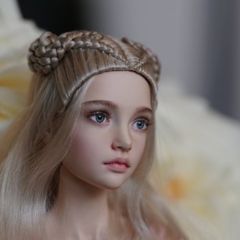 Зая и розы. (Автор куклы Наталья Лосева)