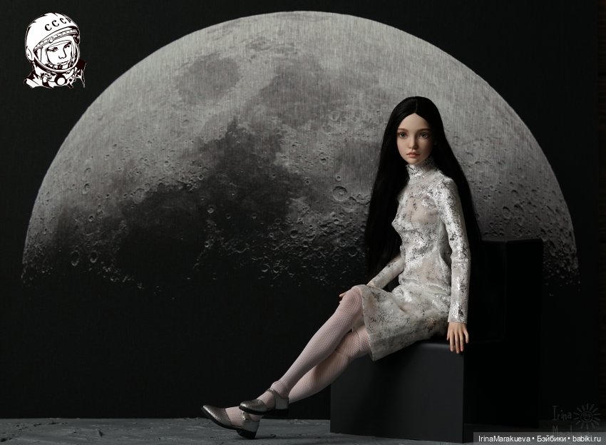 С Днём космонавтики! (Автор куклы Наталья Лосева)