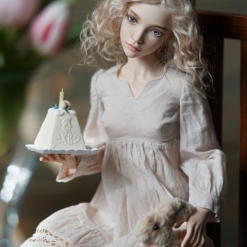 Светлой Пасхи! (Автор куклы Наталья Лосева)