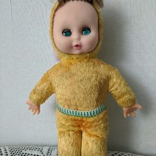 Советская кукла с мягким телом