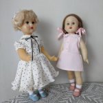 2 куклы СССР художник Борисова