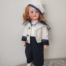 2 матросских костюма для куклы мальчика