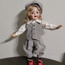 Костюм для антикварной куклы мальчика