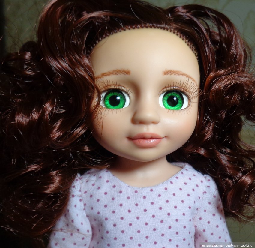 Изменения куклы "Ася" фабрики "Весна" (фото 6)
