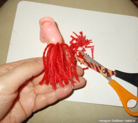 подровнять нитки