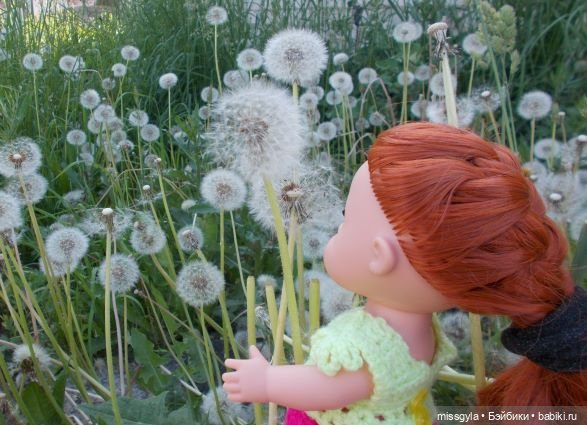 Лето, Соня и цветы — Российские куклы Весна (фото 4)