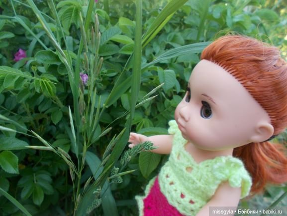 Лето, Соня и цветы — Российские куклы Весна (фото 9)