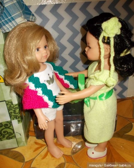 С приездом домой — Испанские куклы (разное): Vestida de Azul (фото 2)