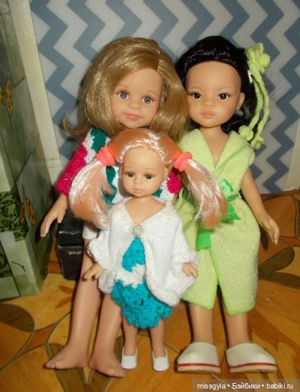 С приездом домой — Испанские куклы (разное): Vestida de Azul (фото 5)