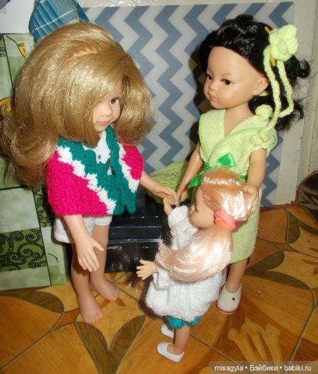 С приездом домой — Испанские куклы (разное): Vestida de Azul (фото 3)