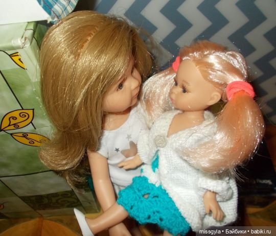 С приездом домой — Испанские куклы (разное): Vestida de Azul (фото 4)