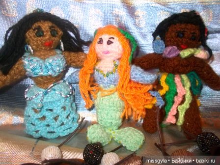 Вязаные куколки