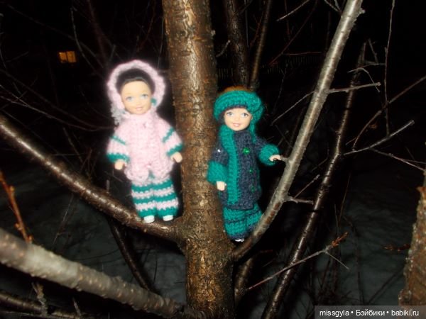 Зимние каникулы сестричек