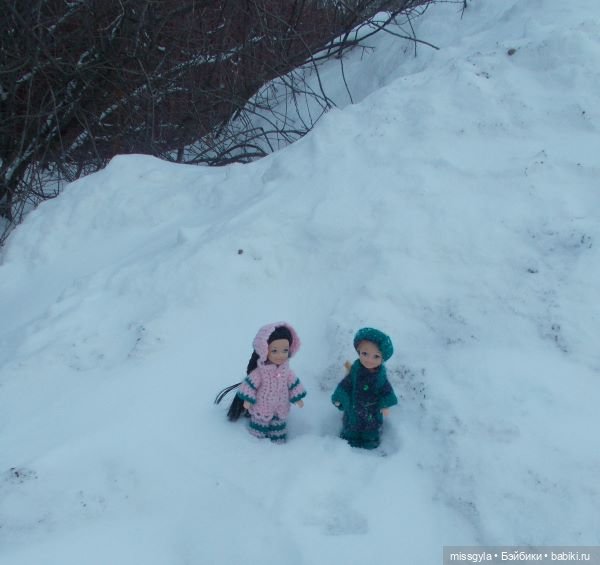 Зимние каникулы сестричек