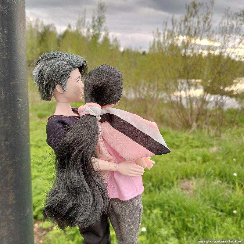 Весенние прогулки. Ким и Аяна