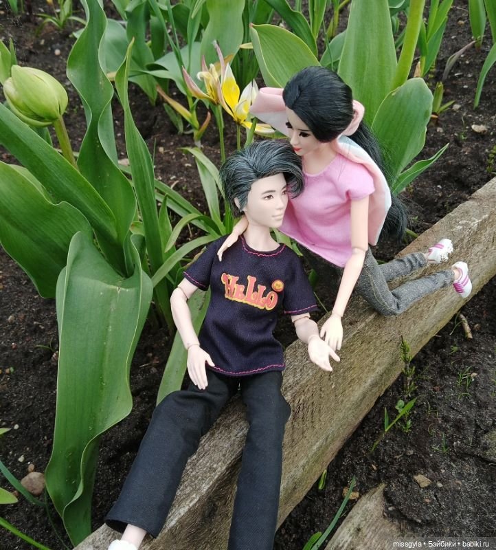 Весенние прогулки. Ким и Аяна (фото 5)