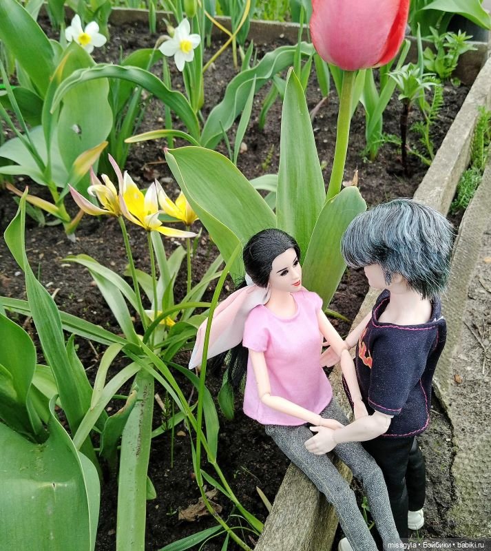 Весенние прогулки. Ким и Аяна (фото 3)