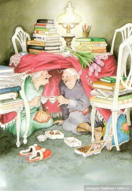 Неунывающие старушки Инги Лоок