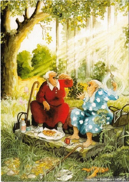 Неунывающие старушки Инги Лоок (фото 7)