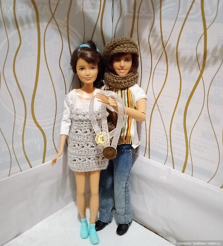 Ледовый дебют. Николя и Симона