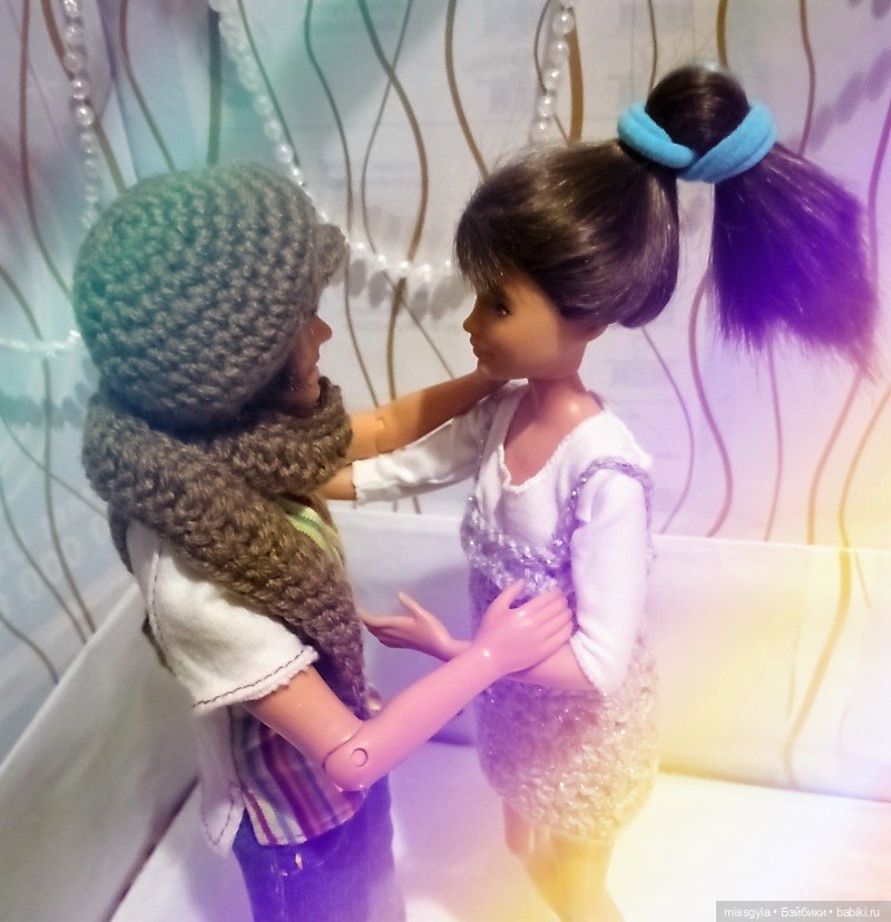 Ледовый дебют. Николя и Симона