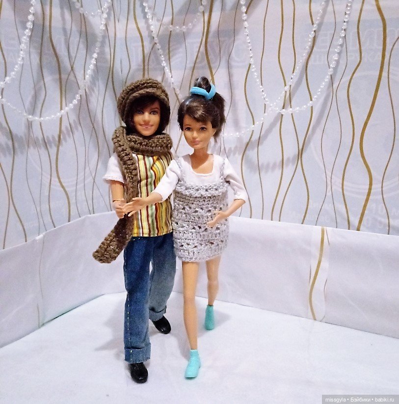 Ледовый дебют. Николя и Симона