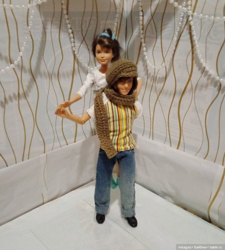 Ледовый дебют. Николя и Симона