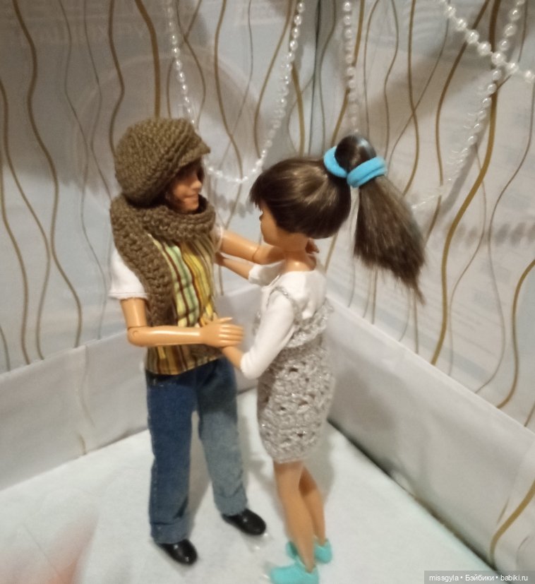 Ледовый дебют. Николя и Симона