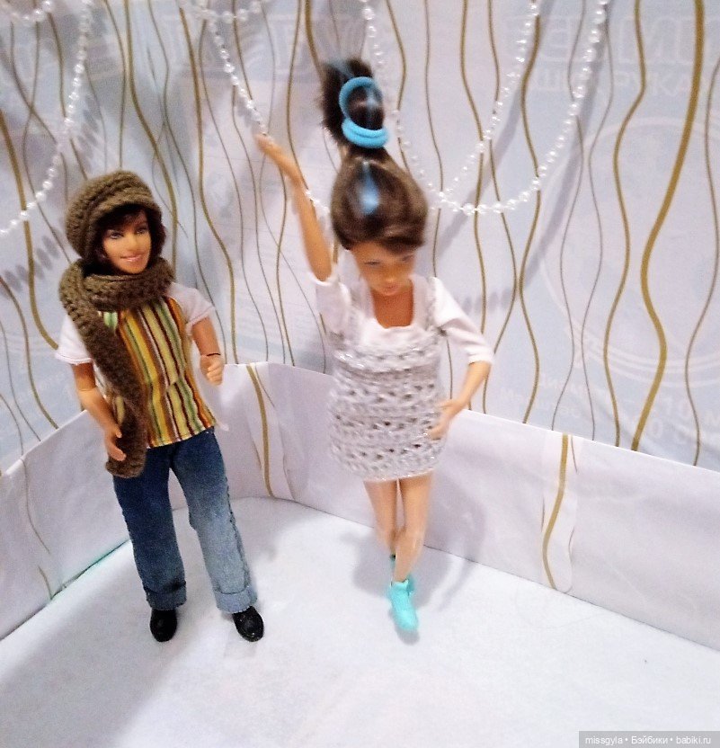 Ледовый дебют. Николя и Симона