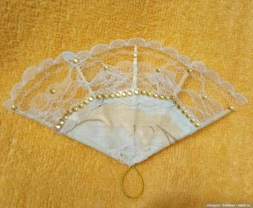 Веер для барышни | Бэйбики Веер для барышни — Как сделать аксессуары для кукол: сумки