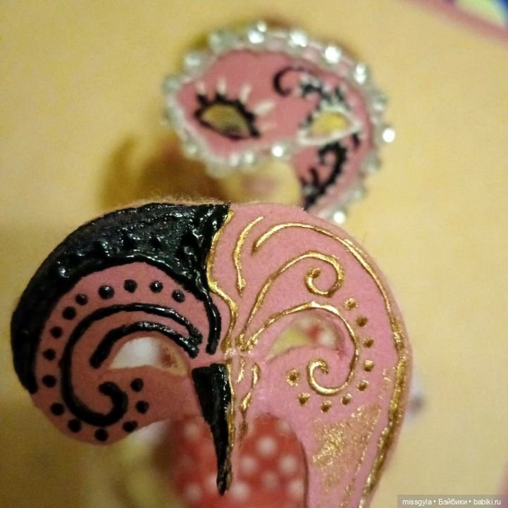 Маска для карнавала🎭 | Бэйбики Маска для карнавала🎭 — Как сделать аксессуары для кукол: сумки