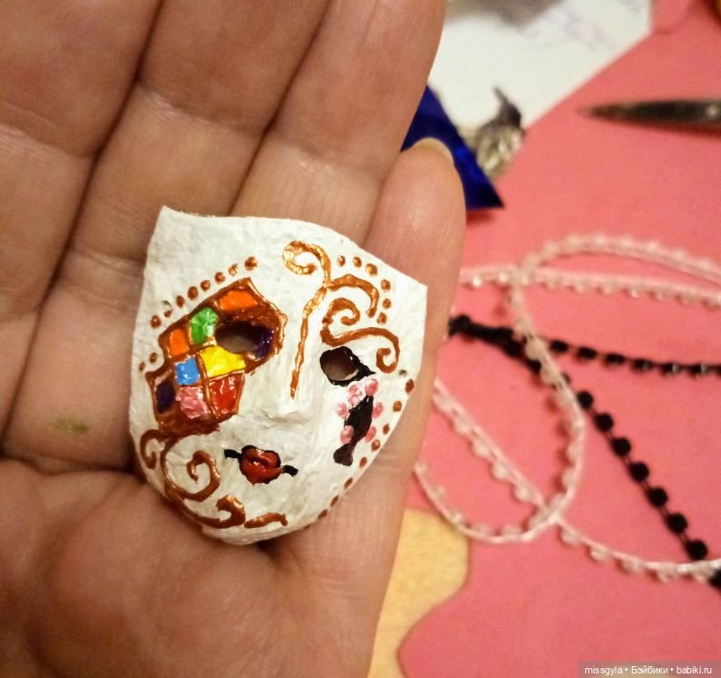 Маска для карнавала🎭 | Бэйбики Маска для карнавала🎭 — Как сделать аксессуары для кукол: сумки