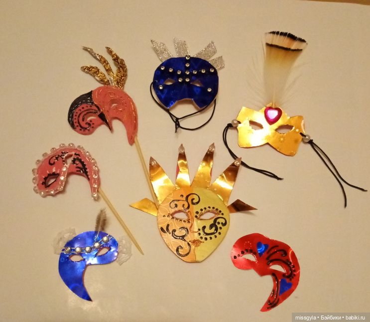 Маска для карнавала🎭 — Как сделать аксессуары для кукол: сумки